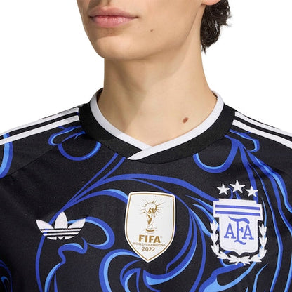 Camiseta Selección de Argentina alternativa negra/azul - Copa del Mundo 2026