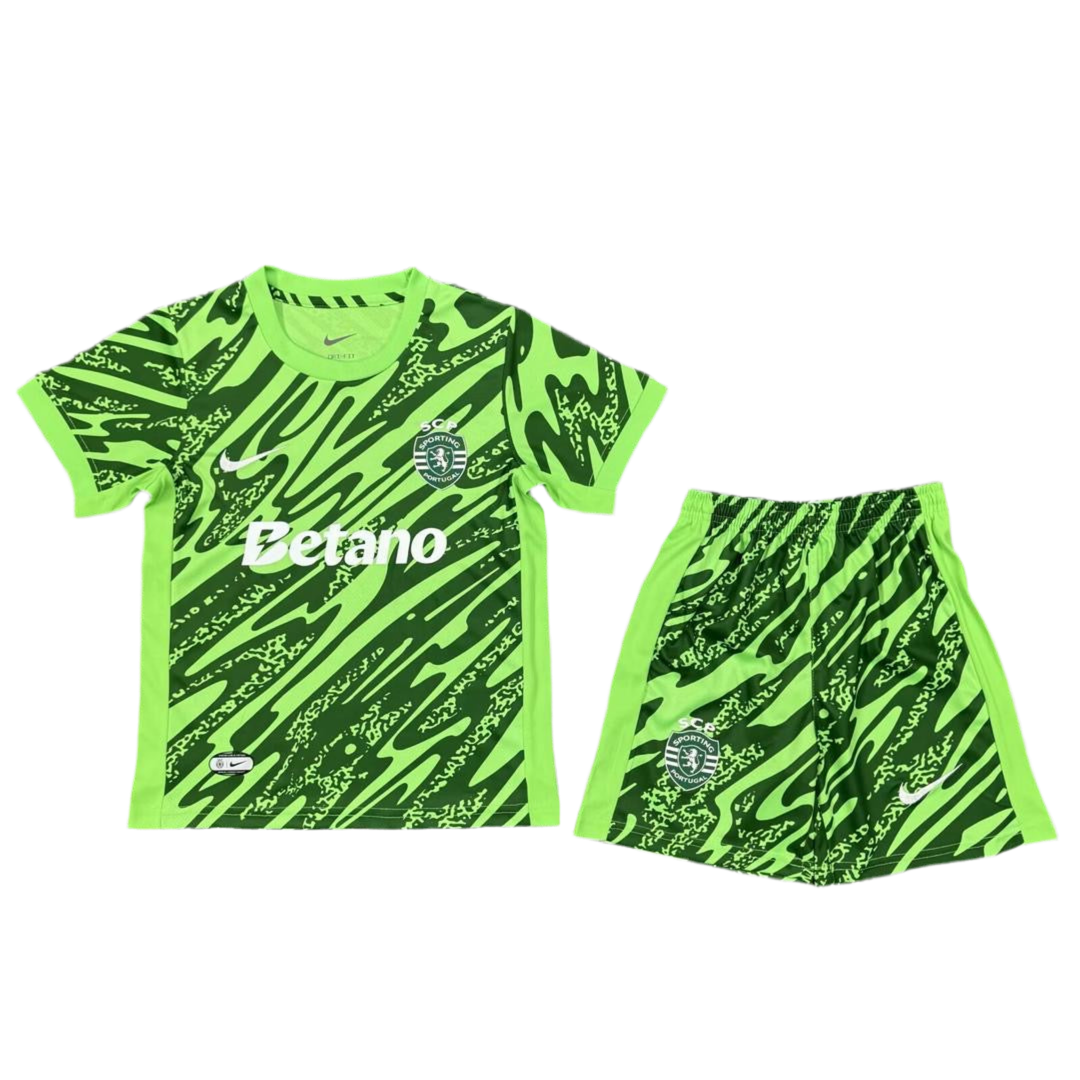 Conjunto infantil portero verde 2025/26