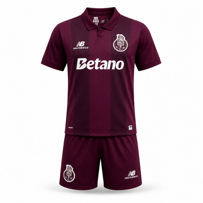 Conjunto infantil dragão ALTERNATIVA 2026/27 rubi secundário