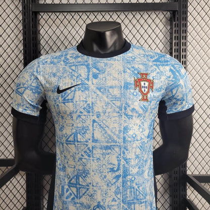 Camiseta Portugal azul Away euro 2024 Player