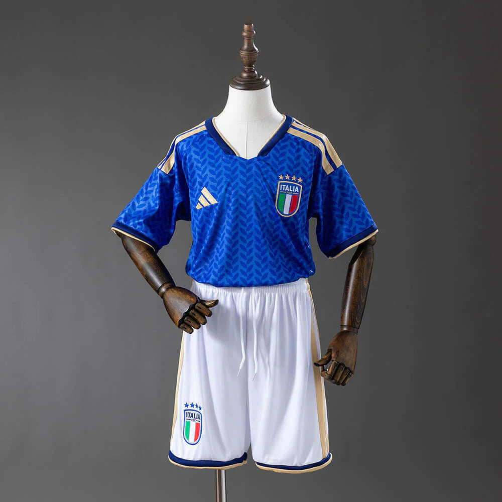 Conjunto infantil Selección Italia principal azul COPA DEL MUNDO 2026