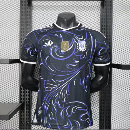Camiseta Selección Argentina alternativa negra/azul COPA DEL MUNDO 2026 - PLAYER - AUTHENTIC