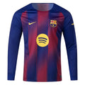 Camiseta Barcelona local azul y rojo 2025/26 - MANGA LARGA