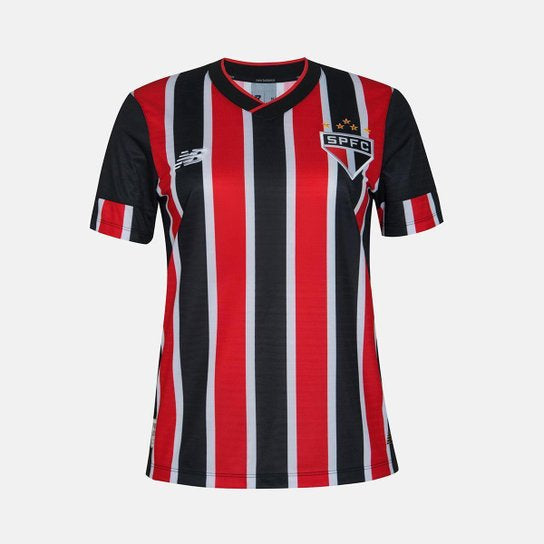 Camiseta São Paulo Femenina tricolor Away 2024/25