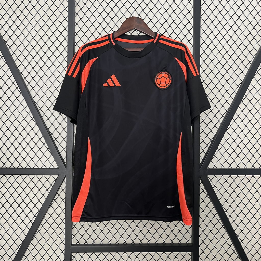 Camiseta Colombia negra visitante 2024/25