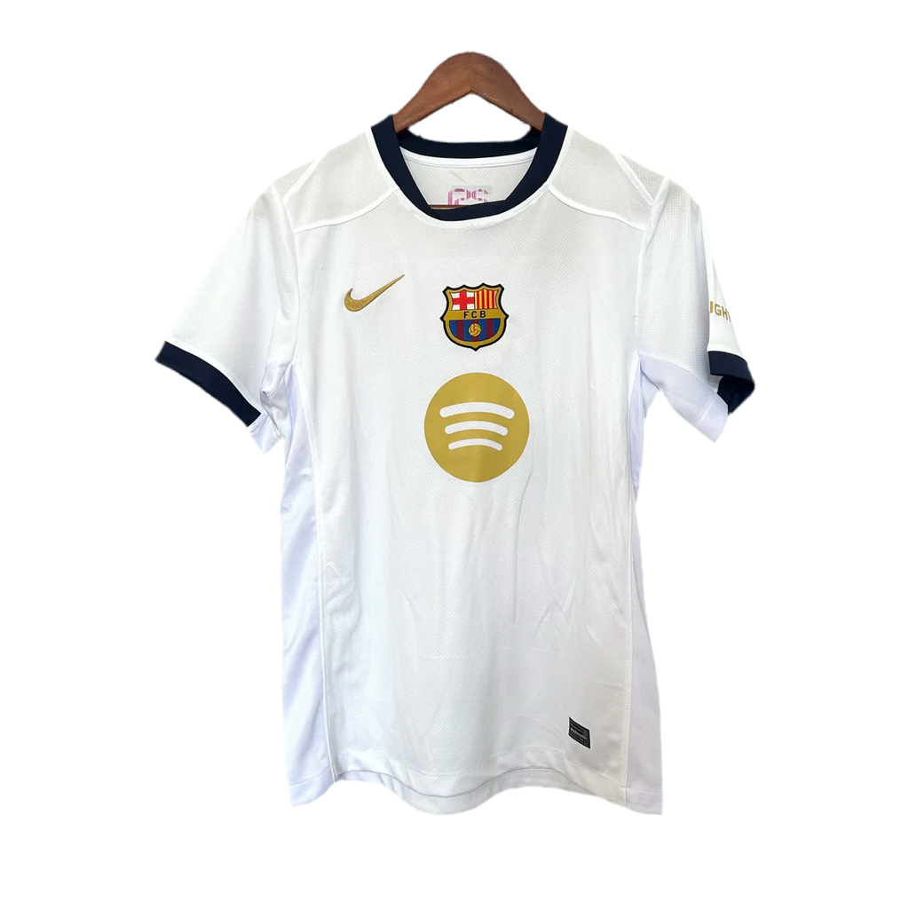 Camiseta Barcelona visitante blanca 2025/26