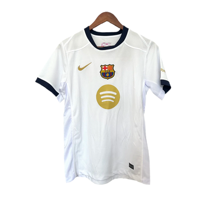 Camiseta Barcelona away blanca 2025/26