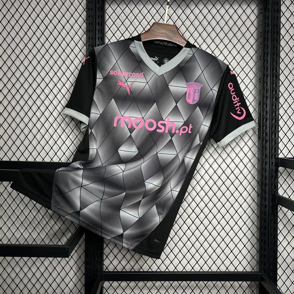 Camiseta Braga Negra Visitante 2024/25