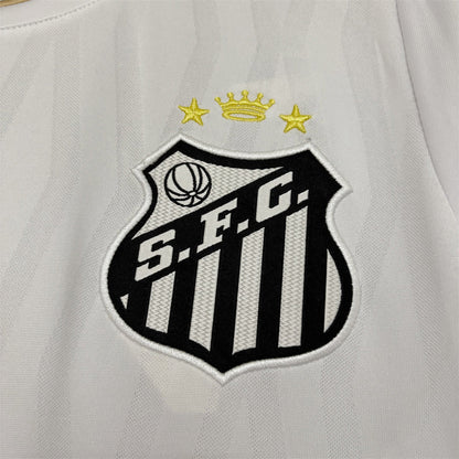 Camiseta Santos home 2026 blanca