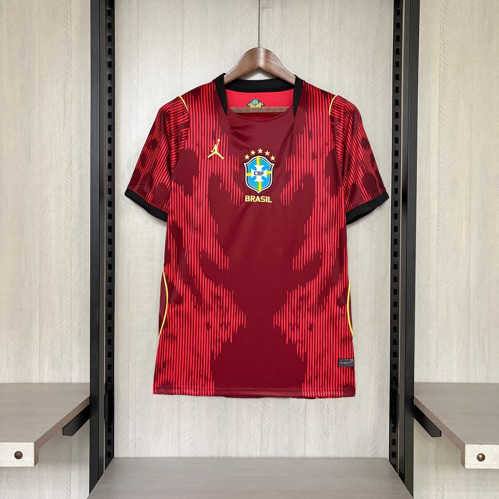 Camiseta Brasil Roja Copa del Mundo 2026