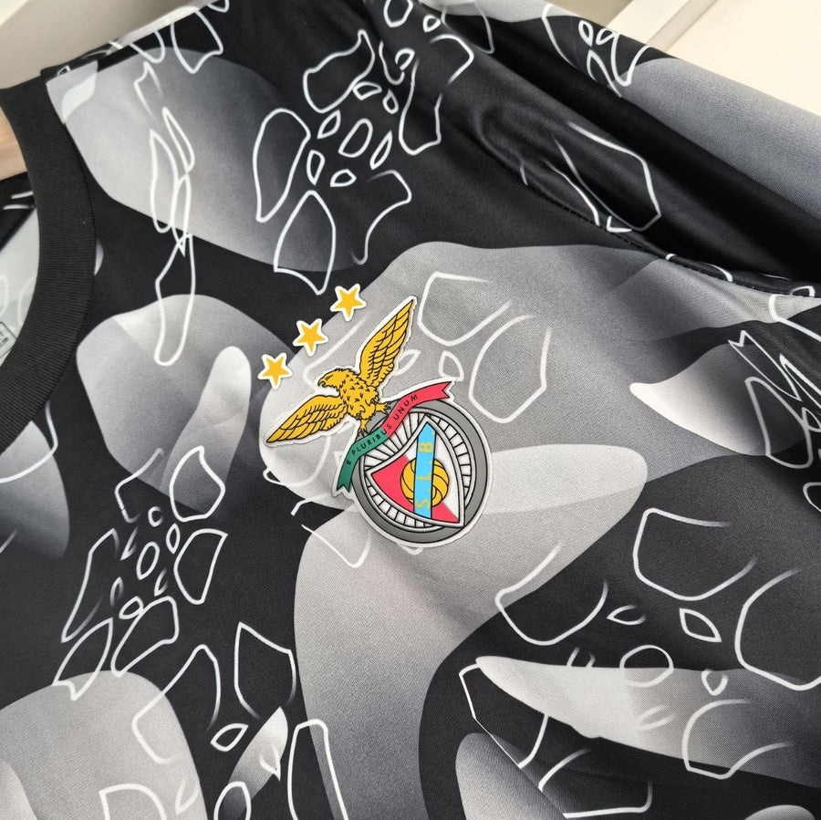 Camiseta pre-partido gris/negro 2024/25
