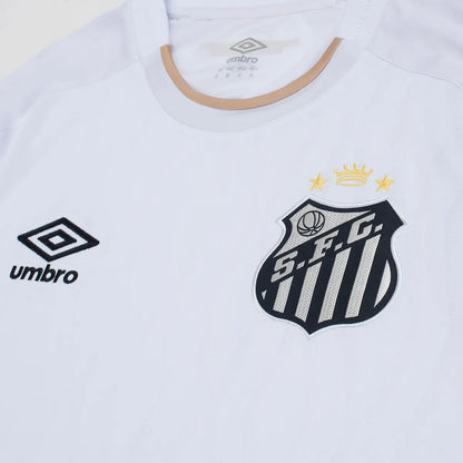 Camiseta Manga larga Santos home 2026 blanca