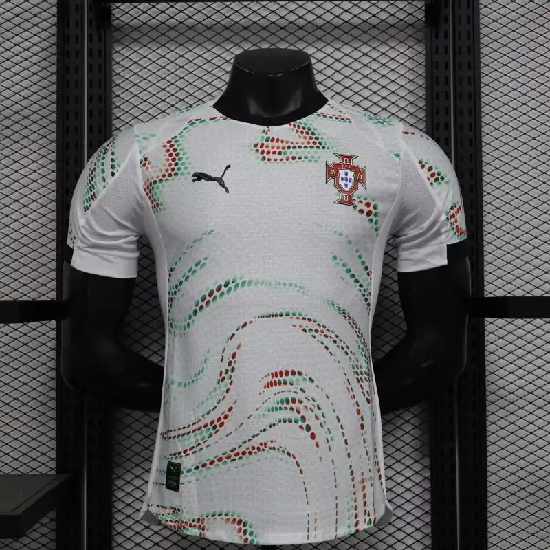 Camiseta Portugal blanca 2025 Jugador