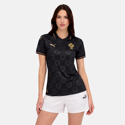 Camiseta Femenina Selección Portugal Edición Especial pantera negra EUSÉBIO 2026/27