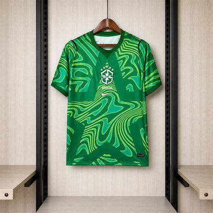 Camiseta Brasil Home portero Copa del Mundo 2026 - verde