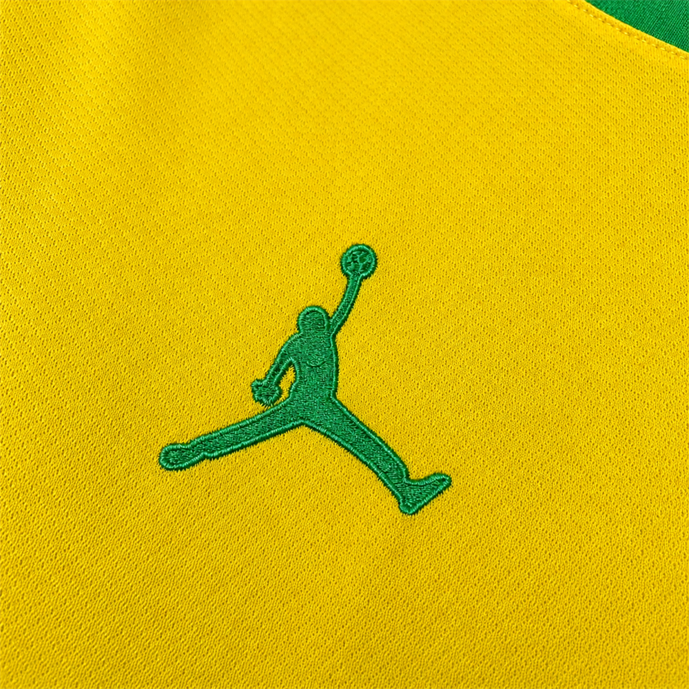 Camiseta Brasil Jhordan Amarilla 2026