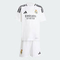 Conjunto Infantil Real Madrid local blanco 2024/25