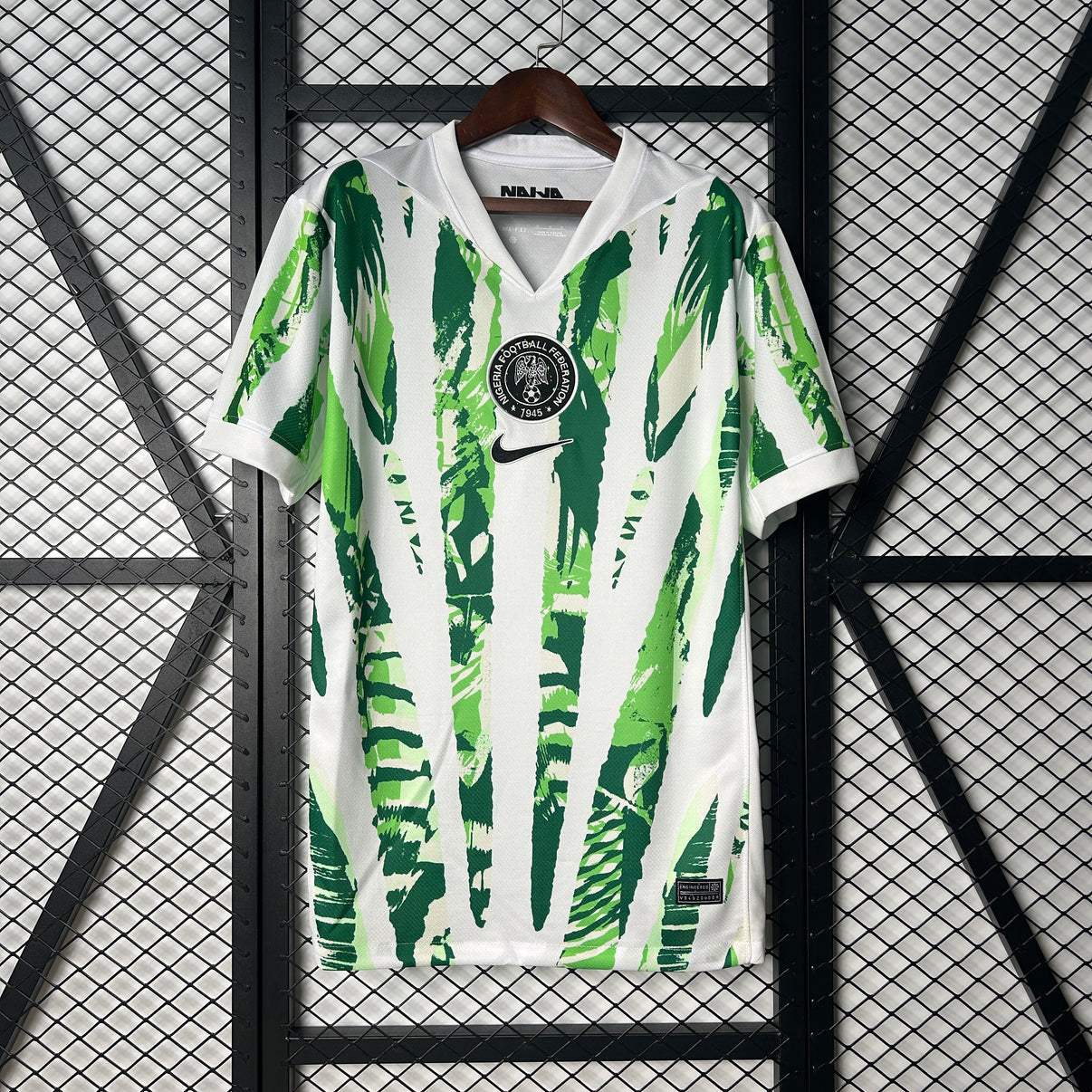 Camiseta Selección de Nigeria alternativa blanca/verde - Copa del Mundo 2026