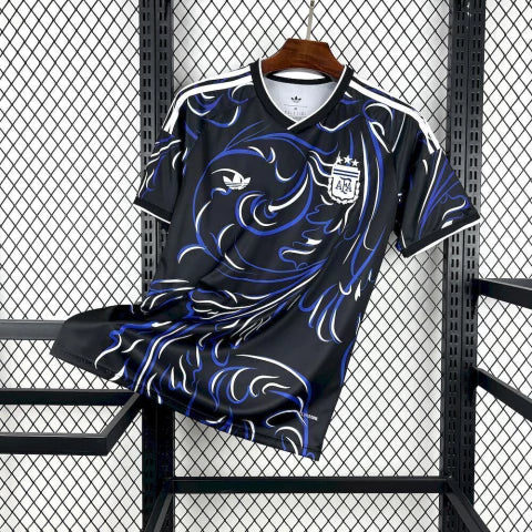 Camiseta Selección de Argentina alternativa negra/azul - Copa del Mundo 2026