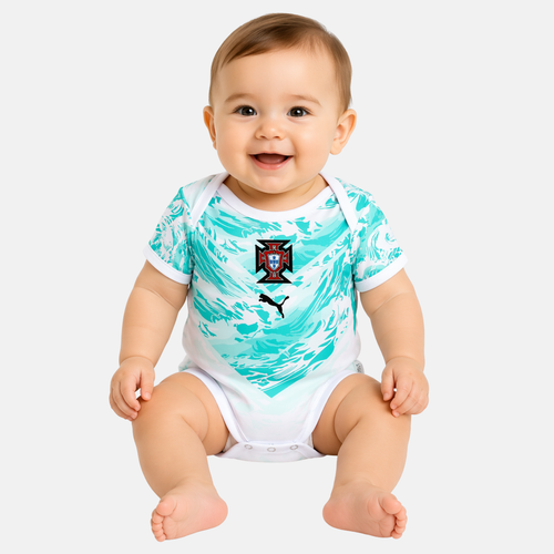 Body bebé Portugal azul  - Copa del Mundo 2026