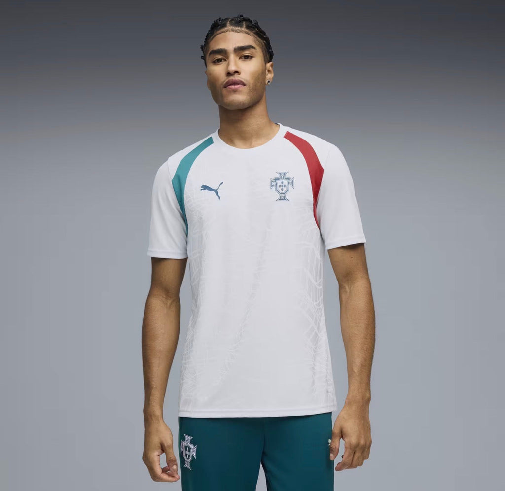 Camiseta Selección de Portugal entrenamiento blanca 2026/27 COPA DEL MUNDO