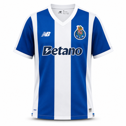 Camiseta CAMPEÕES 31 dragão PRINCIPAL 2026/27 azul y blanca - LANZAMIENTO