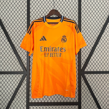 Camiseta Real Madrid naranja Away 2024/25