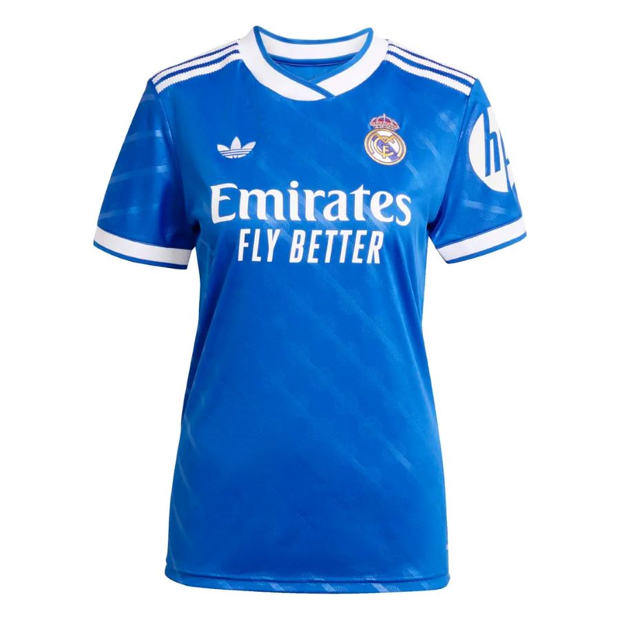 Camiseta Real Madrid FEMENINA tercera equipación azul 2025/26