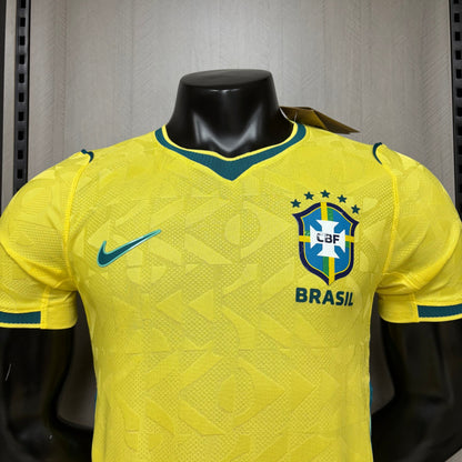 Camiseta Brasil principal copa del mundo 2026 amarilla - PLAYER