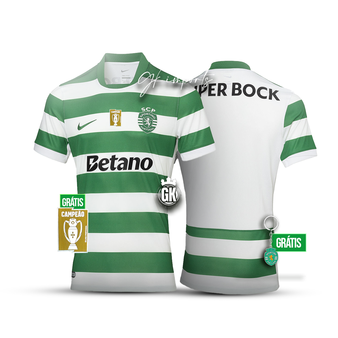 CÓPIA Camiseta principal 2025/26 verde y blanca