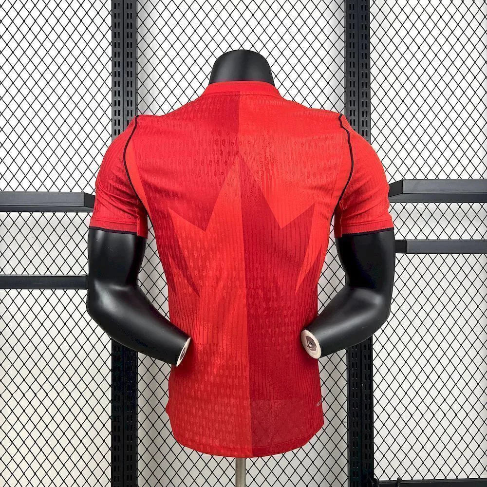Camiseta Selección de Canadá principal roja COPA DEL MUNDO 2026 - PLAYER - AUTHENTIC