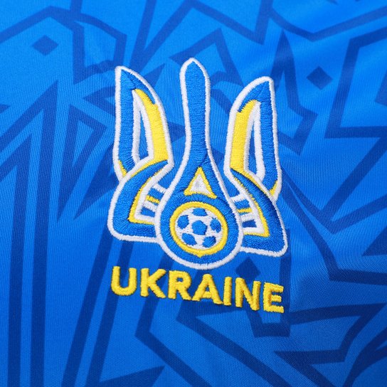 Camiseta Selección de Ucrania alternativa azul - Copa del Mundo 2026