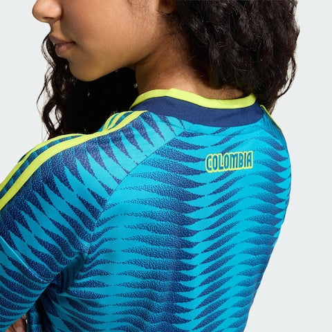Conjunto infantil Selección Colombia alternativo azul COPA DEL MUNDO 2026