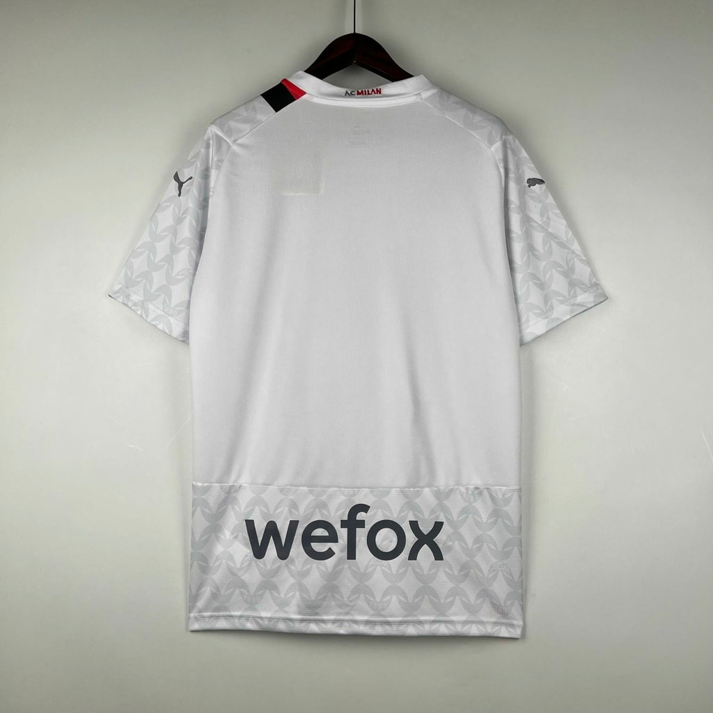Camiseta Milan blanca Visitante 2023/24