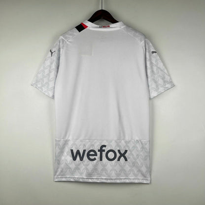 Camiseta Milan blanca Away 2023/24