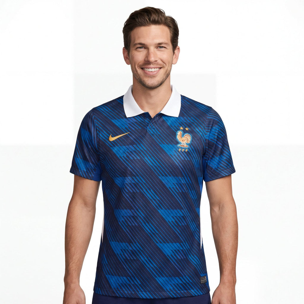 Camiseta Selección de Francia principal azul  - Copa del Mundo 2026