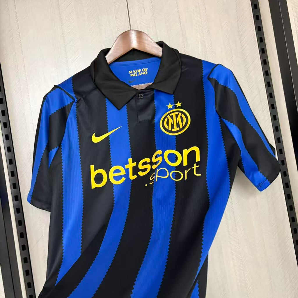Camiseta Inter de Milán local azul y negra 2026/27
