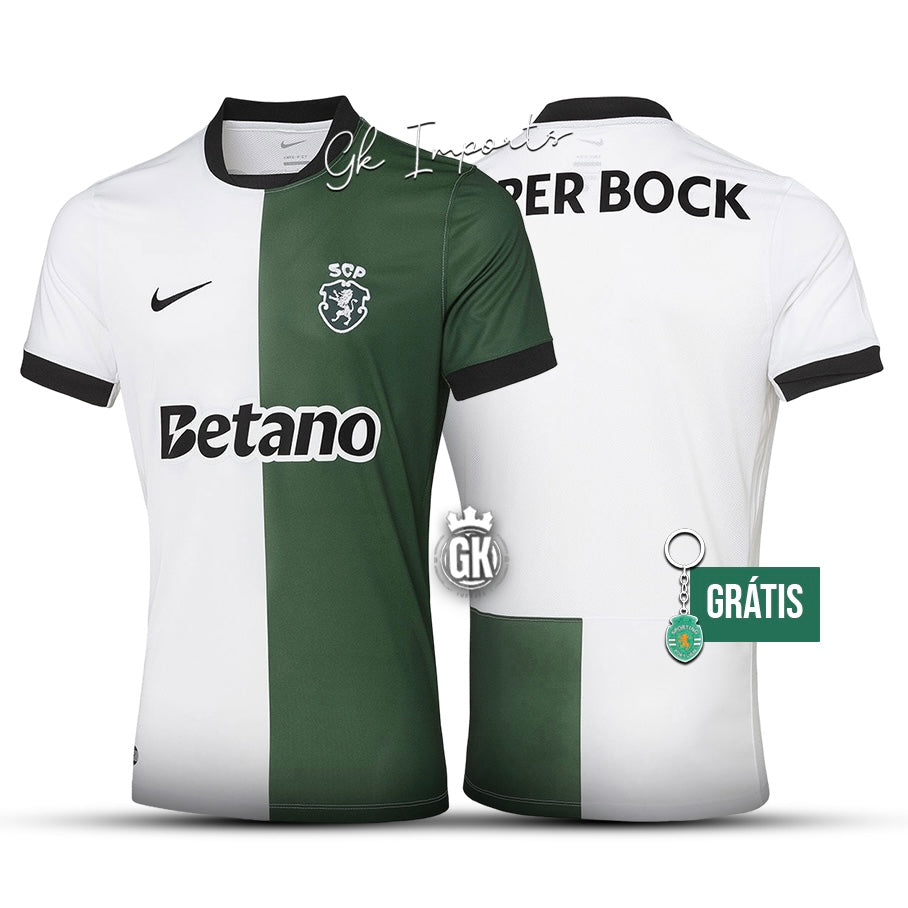 Camiseta STROMP quarto equipación 2025/26 verde/blanco