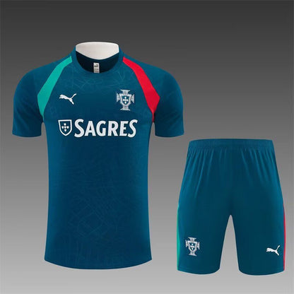 Conjunto Infantil Selección de Portugal azul 2026/27 COPA DEL MUNDO