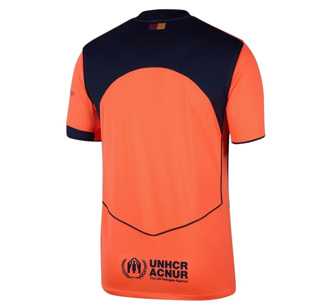 Camiseta FC Barcelona third naranja 2025/26 - TOTAL 90