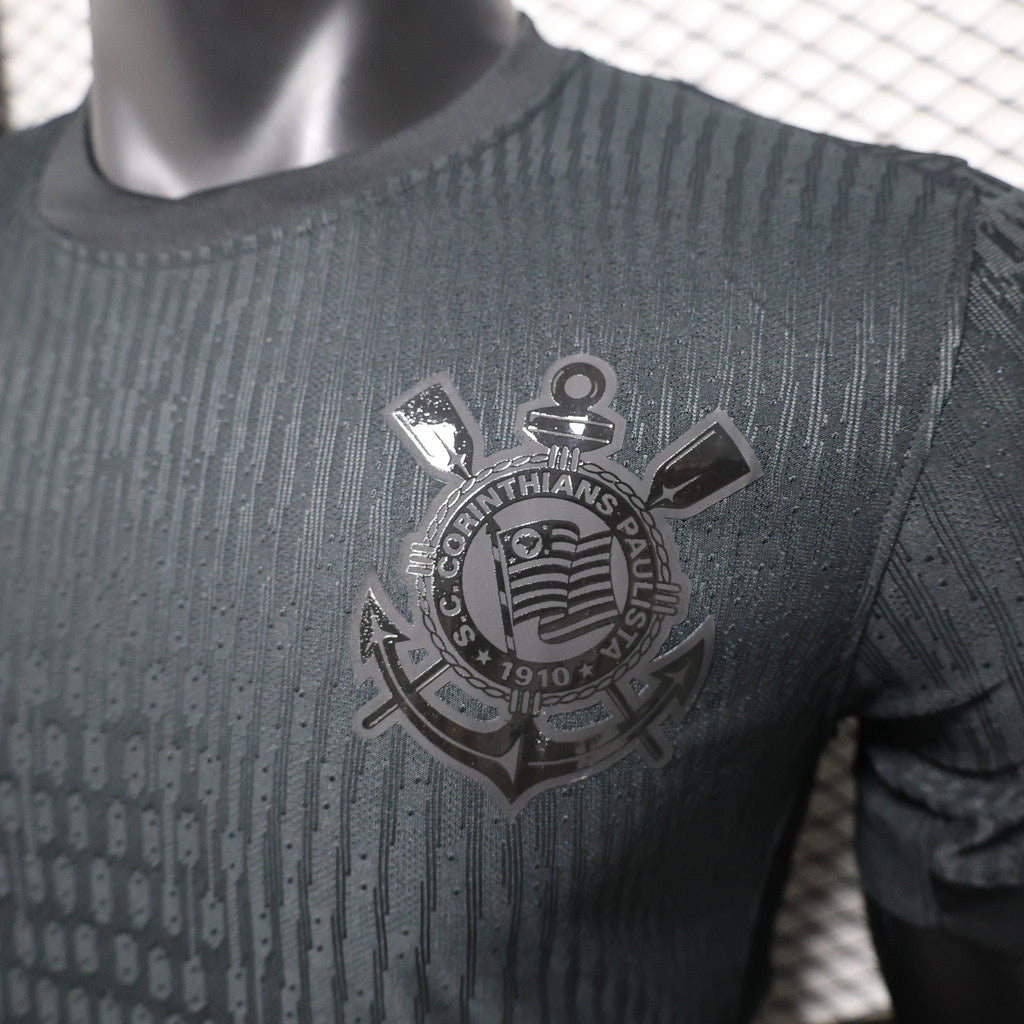 Camiseta Corinthians negra 2024/2025 PLAYER