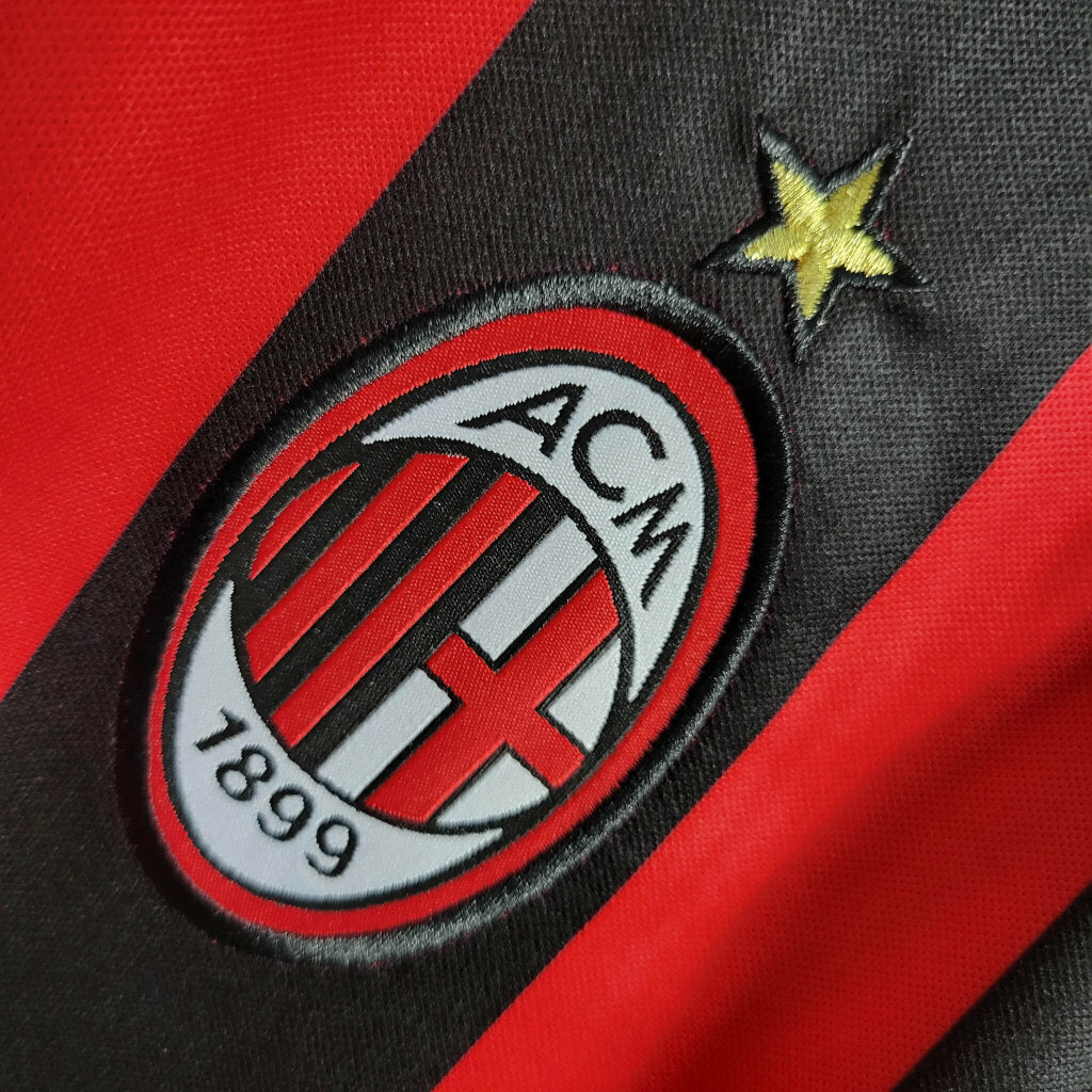 Camiseta AC Milan Retro 2006/07 - roja y negra