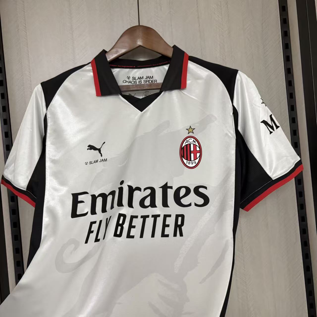 Camiseta Milan Quarta - Special Edition Slam Jam 2026/27 - gris