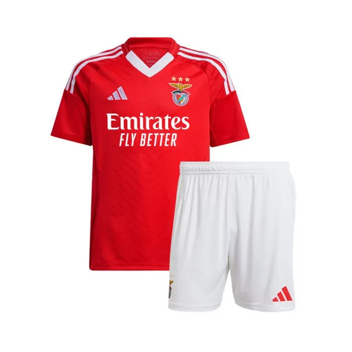 Conjunto infantil principal 2024/25 rojo
