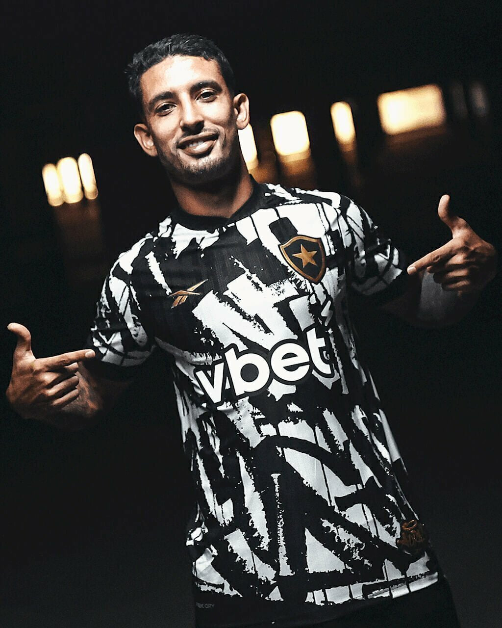 Camiseta Botafogo alternativa aura 90 2025/26