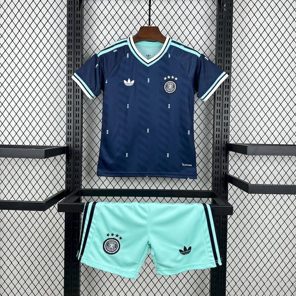 Conjunto infantil Selección Alemania alternativa azul COPA DEL MUNDO 2026