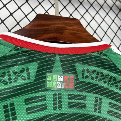 Camiseta Selección de México MANGA LARGA principal verde - Copa del Mundo 2026