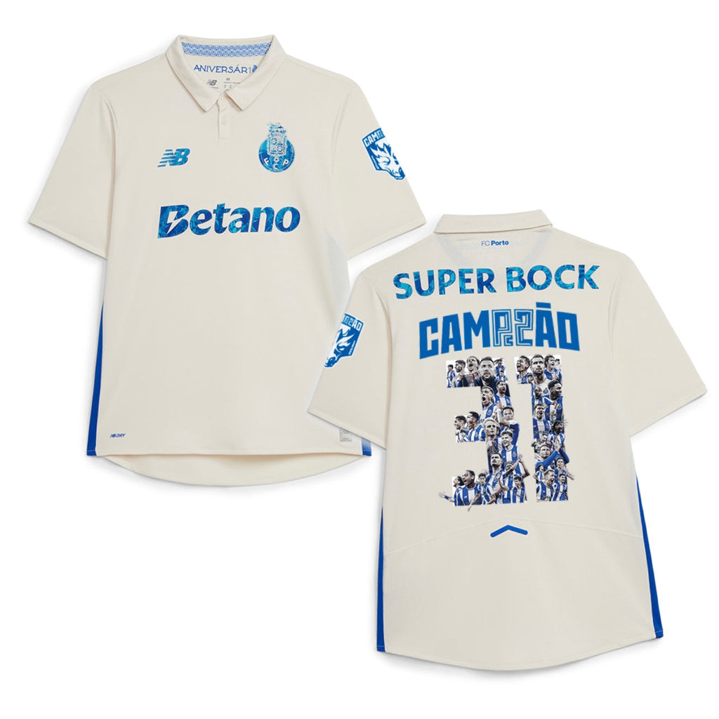 Camiseta CAMPEONES 31 tercera equipación tercera blanco 2025/26 - LANZAMIENTO ALTERNATIVA