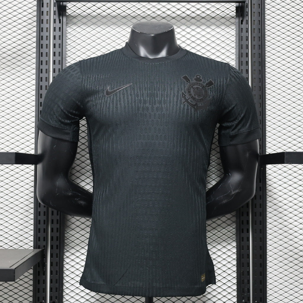 Camiseta Corinthians negra 2024/2025 PLAYER