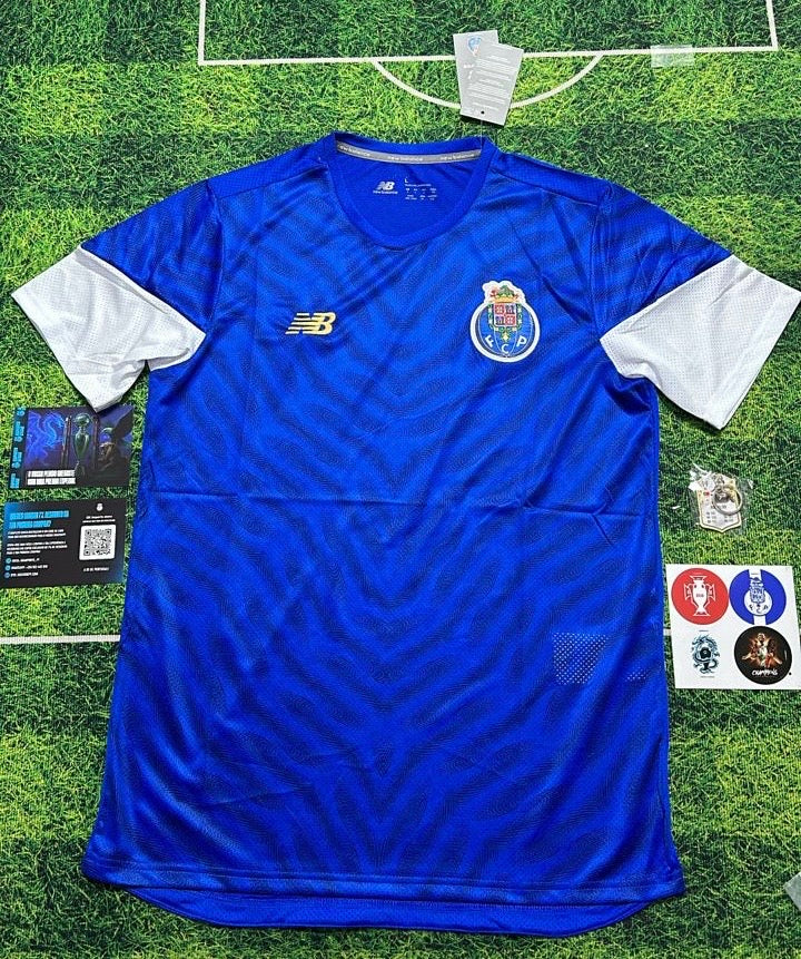 Camiseta PRE-PARTIDO azul 2025/26